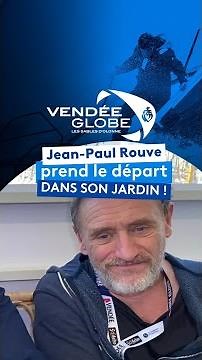 Jean-Paul Rouve fait le Vendée Globe... dans son jardin !