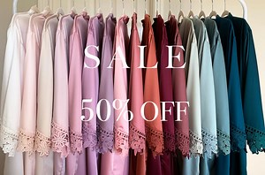 Lace Satin Bridesmaid Robes – Wedding, Bridal Party, Getting Ready Robes for Bridesmaids - Etsy