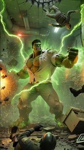 HULK TRANSFORMATION 💚 | From Bruce Banner to MONSTER 🔥