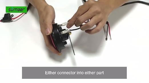 Horn Wiring Harness Kit installation