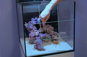 How to Setup a Mini Reef Aquarium – Part 2: Aquascaping, Live Rock & Leveling | Reef Builders | The Reef and Saltwater Aquarium Blog