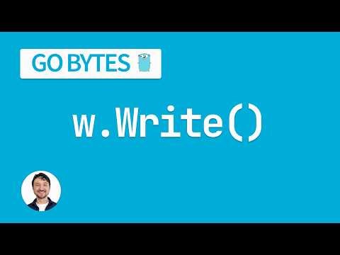 Writing HTTP Responses in Go
