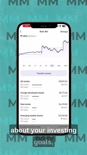 Wealthfront app builds professional portfolio