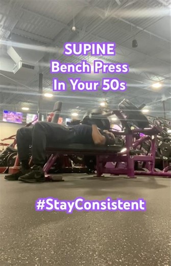SUPINE BENCH PRESS In Your 50s #Shorts #Gym #Motivation
