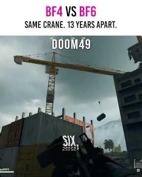 🧐BF4 vs BF6 Same Crane 13 Years Apart