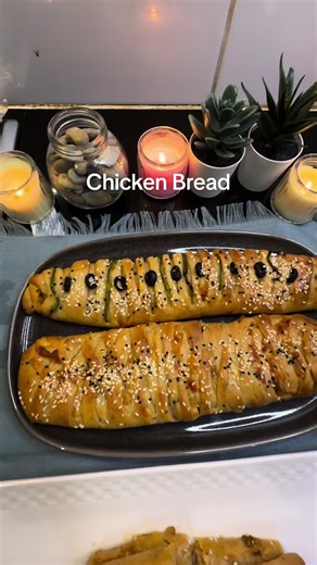 Creamy Cheesy Chicken Bread Recipe