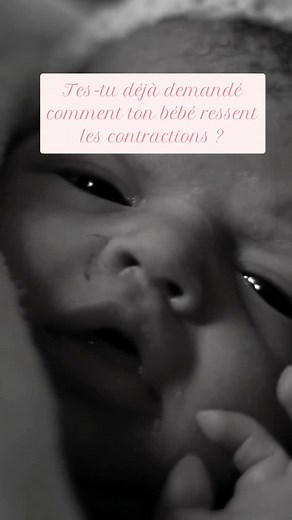 🌸 Les muscles de ton utérus se contractent et viennent exercer une pression sur le corps de ton bébé . Cette pression pousse ton bébé vers le col de l'utérus, en l'accompagnant dans sa descente. C'est une pression rythmée qui le guide vers la sortie. En haptonomie on parle du moulage du corps. Ce "massage" à une réelle incidence sur le vécu sensoriel de ton bébé, sur la perception de son schéma corporel. 💫 Le vécu émotionnel des contractions peut être vécu très différemment en fonction de si l