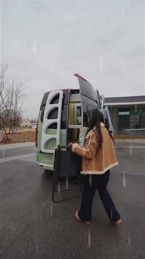 It's raining. This is my RV life.#recreationalvehicle #travel #camping #travel trailer camping