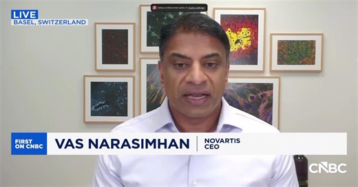 Novartis CEO: US drug pricing rules could impact launches in Europe
