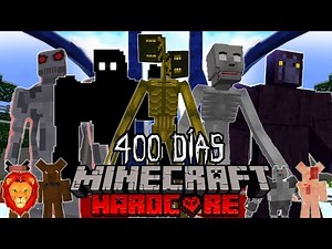 I survived 400 days in an SCP Lab in Minecraft HARDCORE and this is what happened...