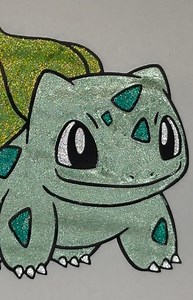 Bulbasaur 🌱 #satisfyingvideo #easycoloring #gelpens #schoolsupplies #coloring #GlitterPens #artsandcrafts #pokemon #bulbasaur | Berry Colorful