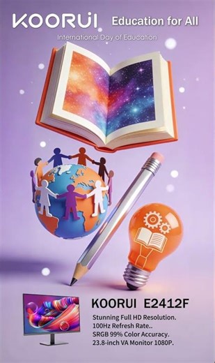 Education for All#koorui #monitor