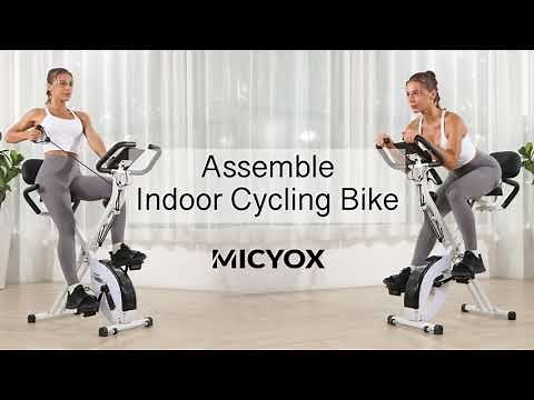 How to assemble MICYOX Folding Exercise Bikes? Easy | Simple