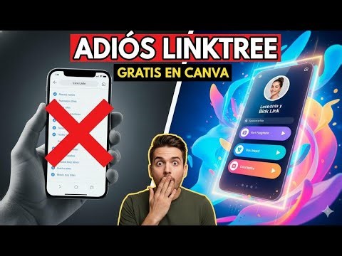 Deja de Pagar por Biolinks 💸 Hazlo GRATIS en Canva en 10 Minutos