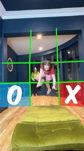 Human tic-tac-toe!!! This was scary 🤯😂