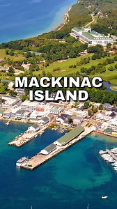 How a Tiny Island Became Michigan's Number One Tourist Attraction @mackinacisle was America's second national park — three years after Yellowstone. Today it's known for fudge, horses, and being the only place in America where cars have been banned for over 125 years. The Anishinaabe called it Michilimackinac — "The Great Turtle." They believed it rose from the back of a giant turtle after the Great Flood and was home to the Great Spirit. Archaeological evidence shows they gathered here for over 