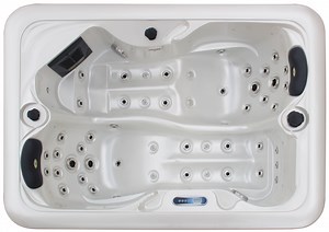 [Hot Item] Indoor Rectangular Small Acrylic SPA 2 Person Bathtub Hot Tub 110 Volt