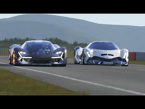 Lamborghini Terzo Millennio vs Devel Sixteen at Highlands