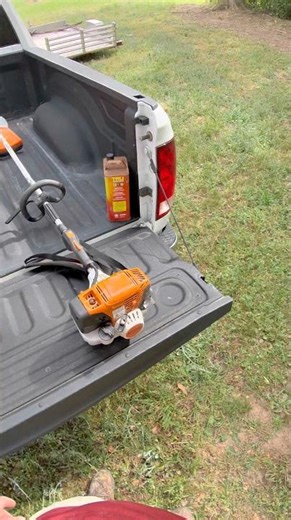 Cold starting the Stihl KM91r