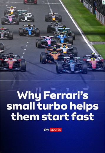 Ferrari's Turbo Advantage in Formula 1 Starts