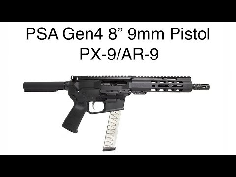 Palmetto State Armory Gen4 PX-9 Pistol / AR-9