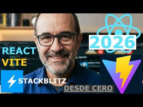 React +Vite en Stackblitz. Desde Cero. Dos