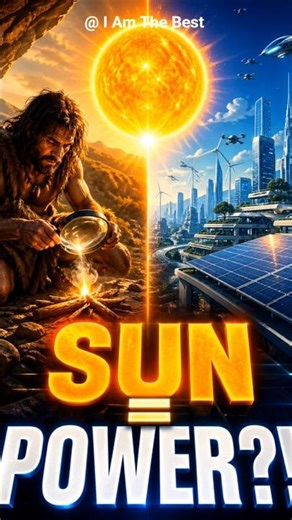 “The Power of the Sun ☀️” #history #invention #technology