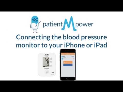 Connecting your blood pressure monitor to iPhone and iPad