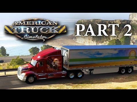 American Truck Simulator Gameplay Walkthrough Part 2 - DO I GET A LOAN ???
