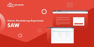 Source Code Aplikasi Sistem Pendukung Keputusan (SPK) Metode SAW
