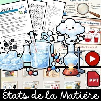 États de la matière | Sciences primaire – Vidéo, PowerPoint, Questionnaire et