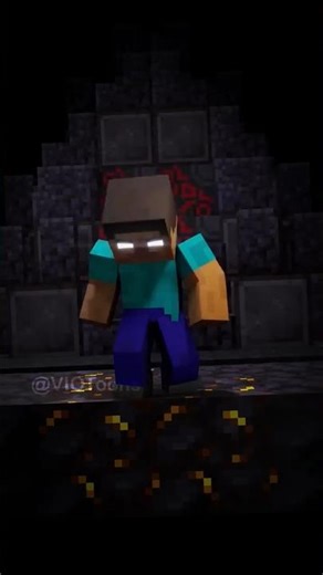 When Herobrine Joins a Minecraft Server… (Animation)