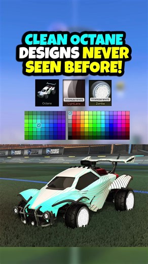 Jaw-Dropping Clean Octane Designs in Rocket League