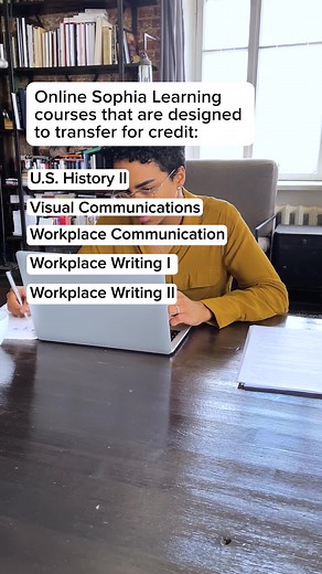 For $99/month access 70 college-level courses. All online and designed to transfer for credit. | Sophia Learning