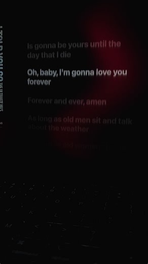Forever and ever, amen #randytravis #country #music #fyp #lyric