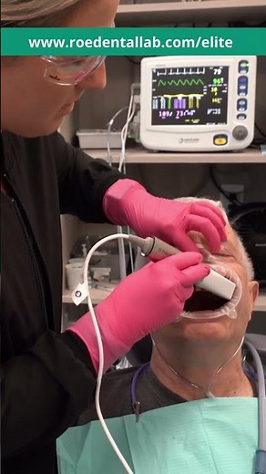 Intraoral Photogrammetry the Aoral Elite Scanner #shorts