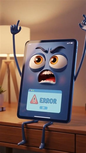 My Tablet When I Open Too Many Apps 😡📱 #funnyshorts #shortsvideo #pov