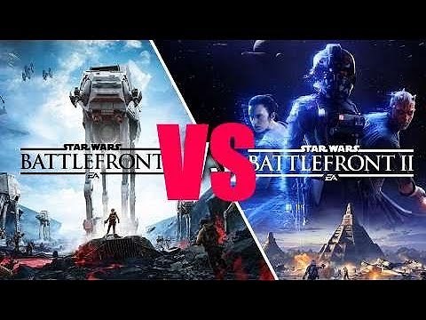 Star Wars Battlefront 1 VS Battlefront 2 (Comparison)