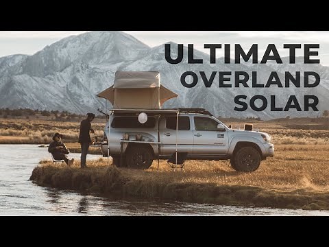 ULTIMATE OVERLAND SOLAR SETUP | Renogy solar kit with Dometic CFX 75