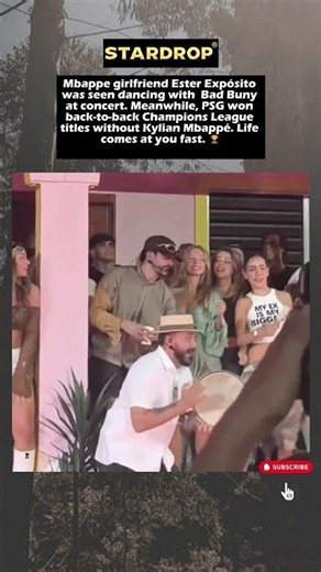 Kylian Mbappé's Girlfriend & Viral Bad Bunny Video – The Mix-Up Explained 😂#shorts #badbunny