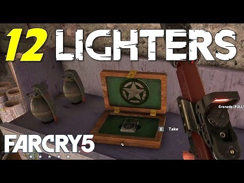 Location of all Vietnam Lighters (What They Carried Side Mission) Collectibles Guide | Far Cry 5