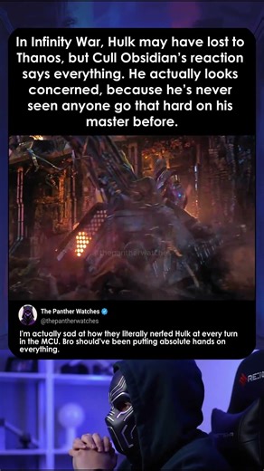 Cull Obsidian’s Face Says It All — Hulk Almost Shocked Thanos’ Army