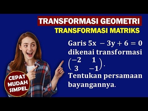 GEOMETRIC MATRIX TRANSFORMATION _ Determining the Shadow of a Line by Matrix Transformation