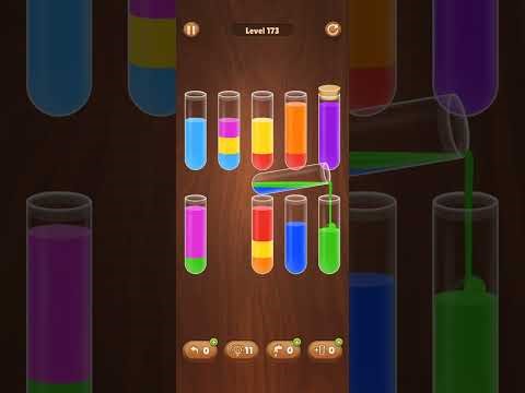 Water Sort Levels 170 - 175 Complete Walkthrough