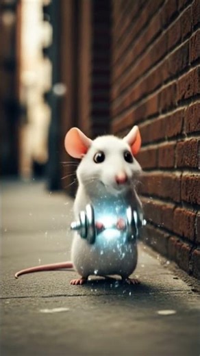 #DreamScreenAI rat magic animation #animated #cute #shorts