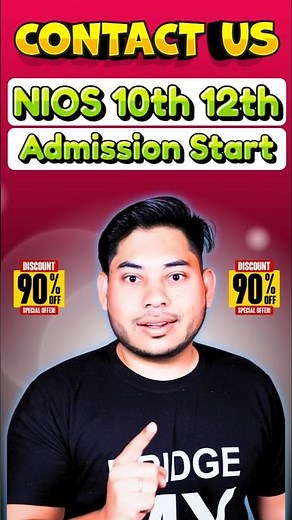 How to Apply for NIOS 2026 | NIOS Online Application Form Guide | Last Chance #niosadmission2026