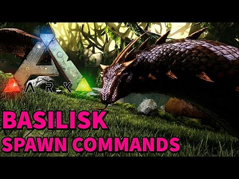 Ark BASILISK spawn commands