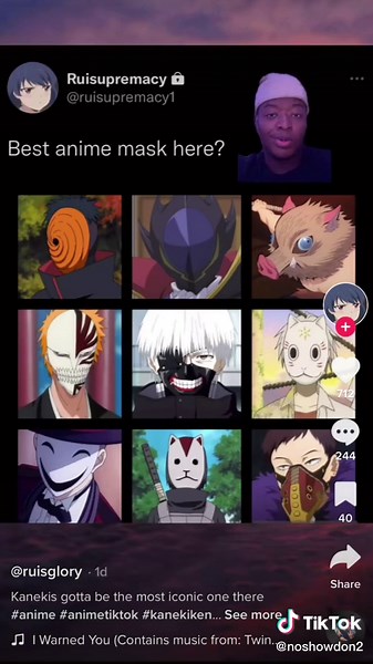 Best Anime Masks: Ichigo vs. Toby - Which is Better?