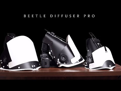 Beetle Diffuser Pro - World's first variable-angle Macro photography Diffuser