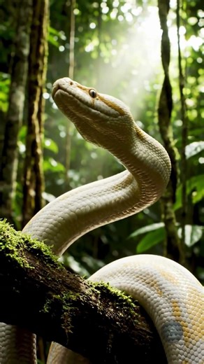 Ivory Python: The World's Rarest White Snake?